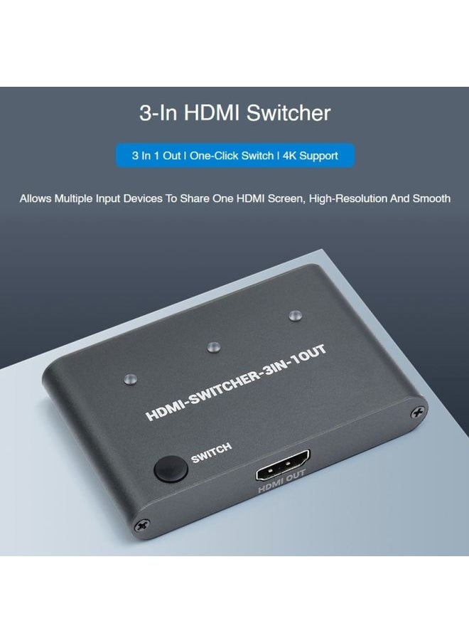 Generic Waveshare 3 in 1 3 inch 4K HDMI Switcher  - Image 3