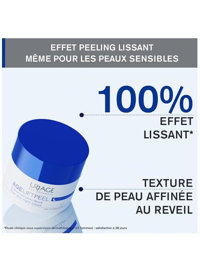 Uriage Age Lift Peel Night Cream 50ML - Image 3