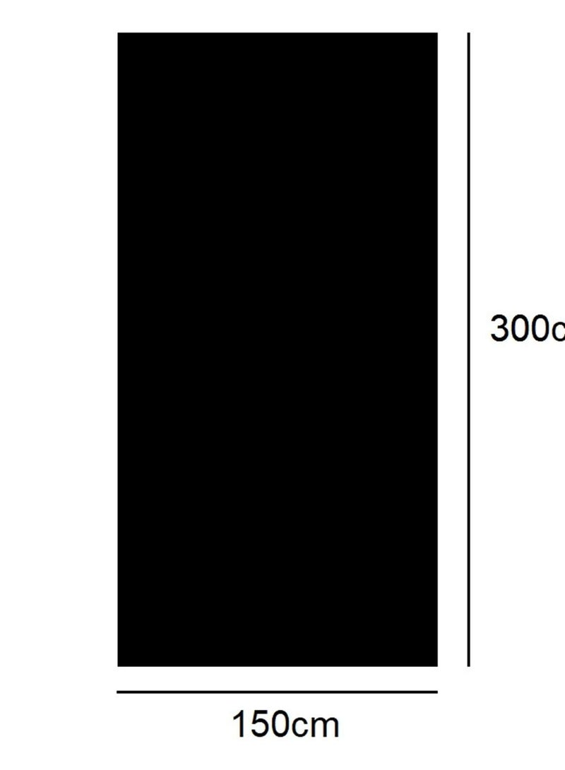 قماش غير منسوج صورة التصوير الفوتوغرافي الخلفية قماش الخلفية (1.5x3m أسود) - Image 5