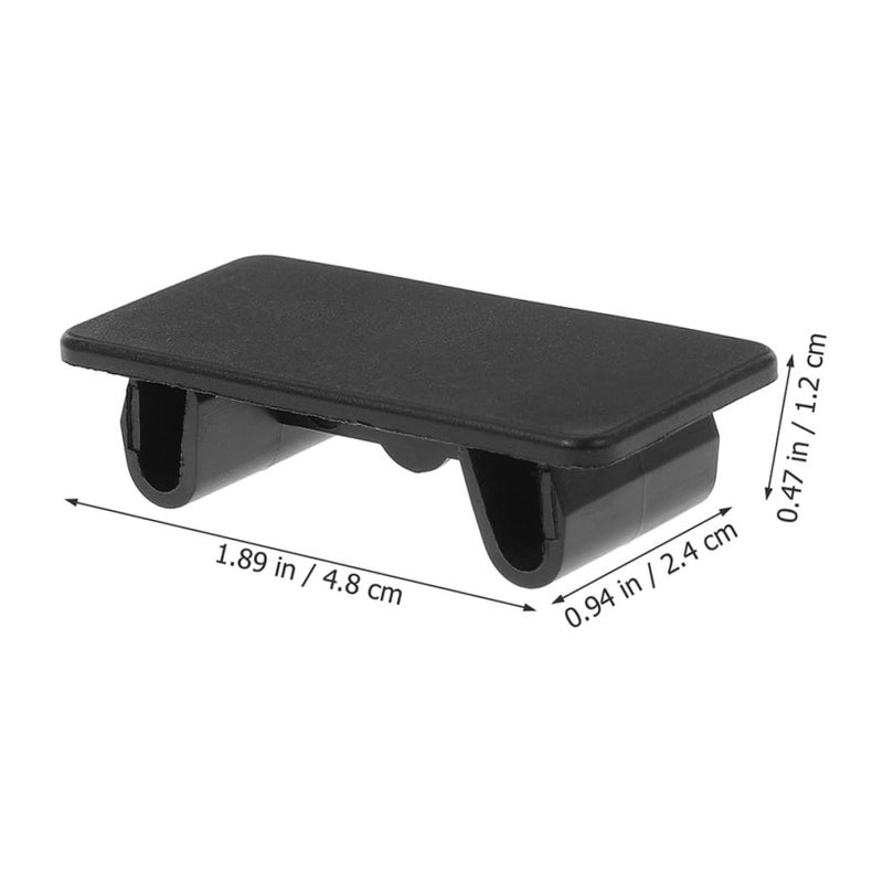 6pcs Rocker Panel Cover Hole Filler Black Enhanced Safety Easy Installation for Automotive Boat - Image 3