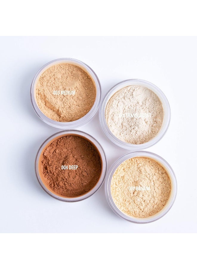 moira Loose Setting Powder (002, Banana) - Image 4