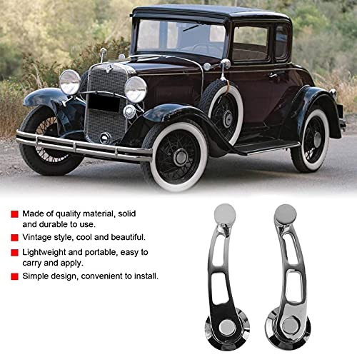 Tbest Car Window Handle 2PCS Car Auto Window Crank Handle Set Car Accessory for Older Window Handle Crank Window Crank Handle Crank Window Handles - Image 3