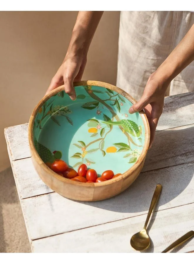 Chumbak Serenade Wooden Bowl
