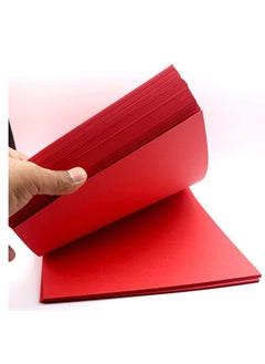 A6 RED CARD PAPER 160GSM 300SHEETS