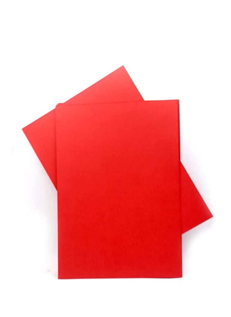 Terabyte - A6 RED CARD PAPER 160GSM 300SHEETS - Image 1