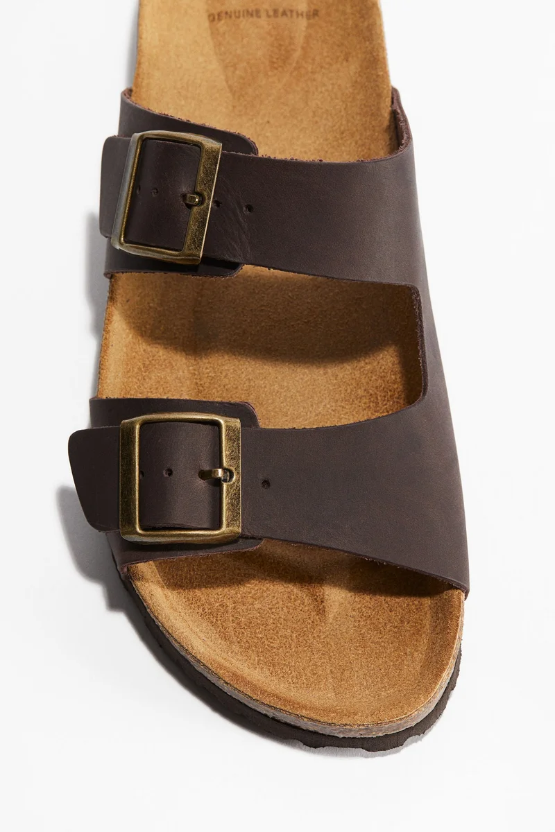 اتش اند ام Leather sandals