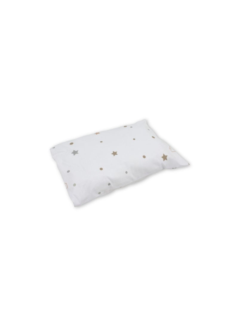 Berceau Cotton Pillow + Pillowcase – Stars Print - Image 1