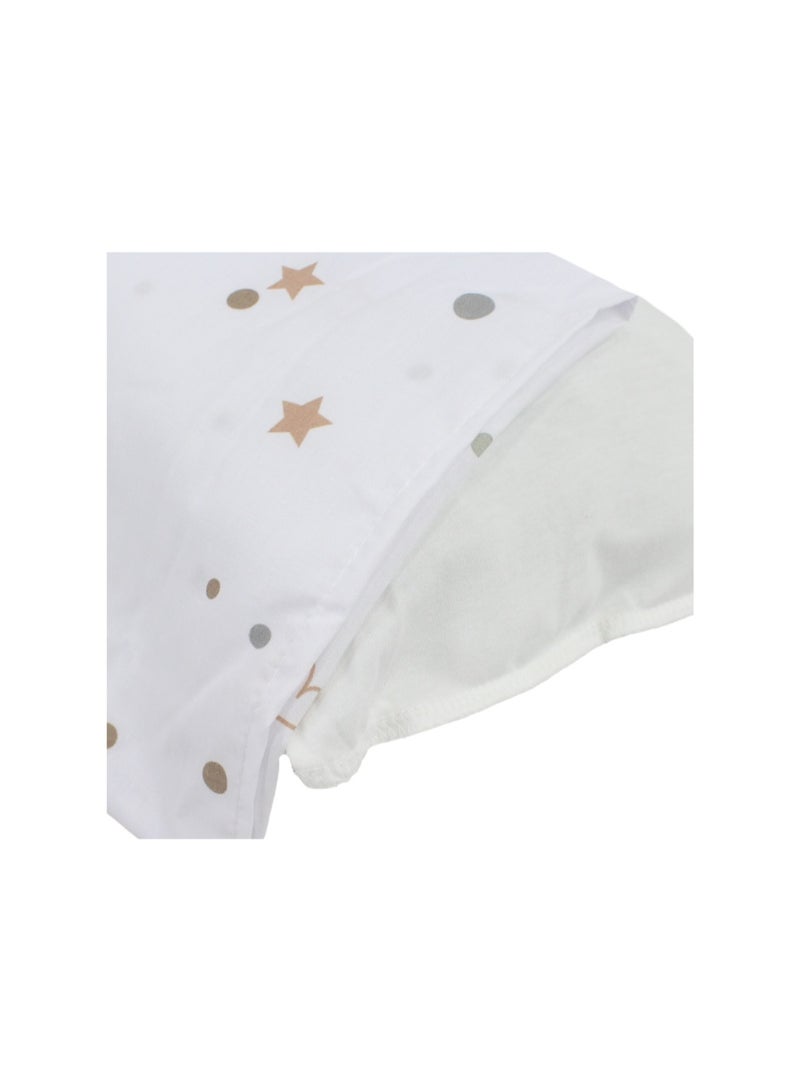 Berceau Cotton Pillow + Pillowcase – Stars Print - Image 3