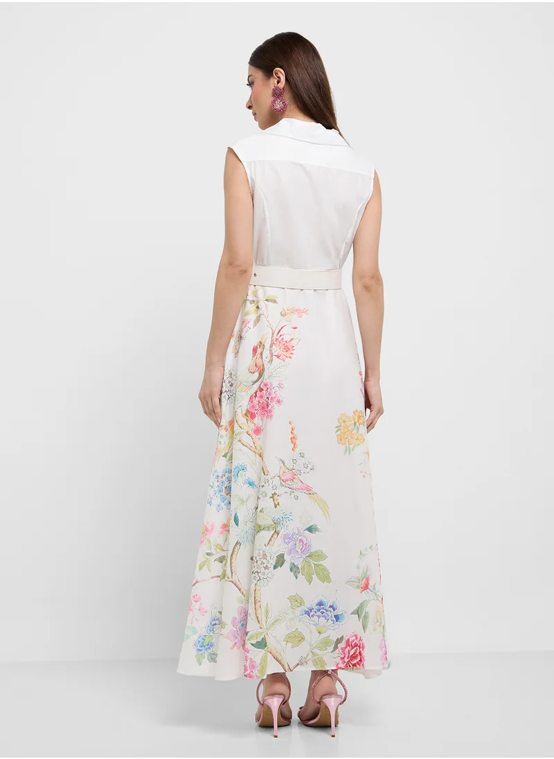 ايلا Floral Print Dress