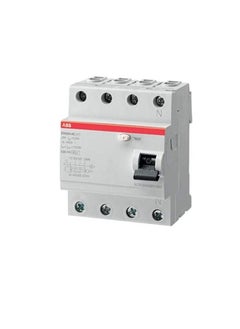 ABB ABB Earth Leakage Circuit Breaker (ELCB/RCCB) - 63A 4Pole 30mA - FH204 AC-63/0,03  - Image 1