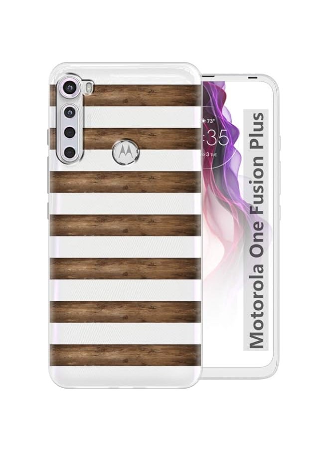 Generic - Printed Soft Back Cover Case for Motorola One Fusion Plus -V024 - Image 1