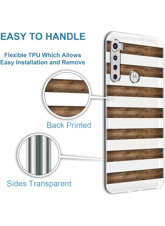 Generic - Printed Soft Back Cover Case for Motorola One Fusion Plus -V024 - Image 1