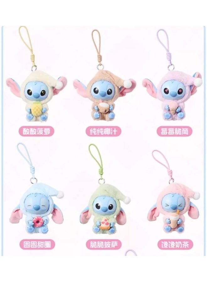Stitch Eat Something Before Sleep Series Vinyl Figure Blind Box NEW HOT - Image 4