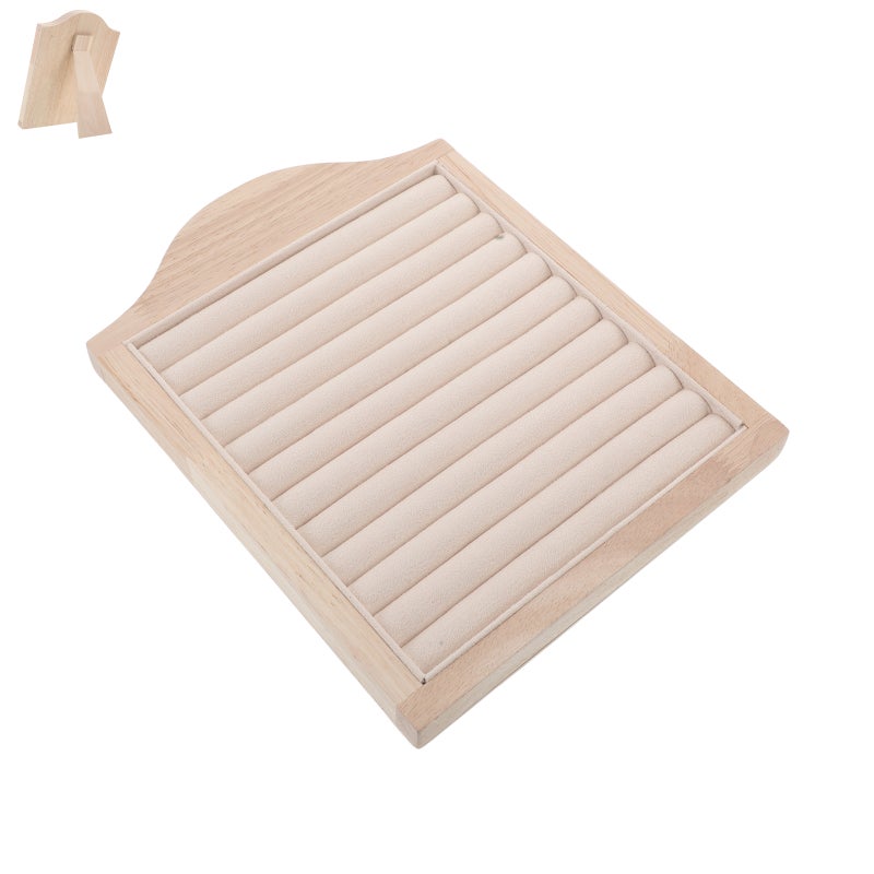 Display Stand - Storage Tray Earring Holder Organizer For Dresser Organization Desktop Storage Or Selling Show - Image 1
