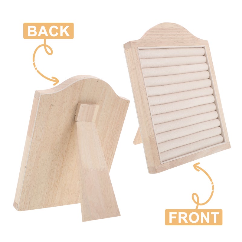 Display Stand - Storage Tray Earring Holder Organizer For Dresser Organization Desktop Storage Or Selling Show - Image 2