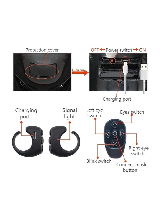 general Superhero Mask with Faceshell and Lenses Movie Prop Replica Cosplay Costumes Mask - Image 2