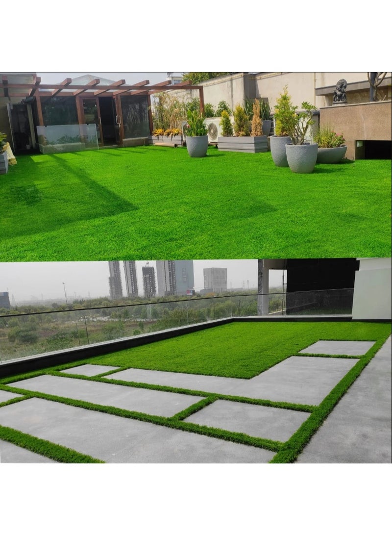 LINGWEI Artificial Grass Carpet 2x5 Meter Green 36mm Fake Grass Turf Artificial Green Carpet for Indoor Outdoor - Image 5