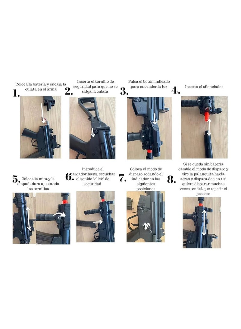 MP5k Gel Blaster Toy Gun For Adults and Kids - Image 4