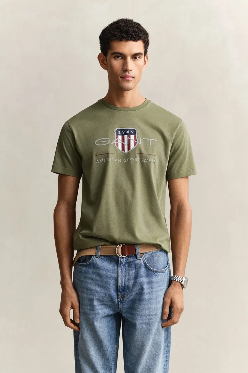 GANT Regular Archive Shield Short Sleeve T-Shirt