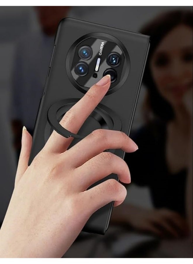 General Magnetic Case Compatible with Huawei Mate X3 Case with Screen Protector Case Magnetic Kickstand, Rugged PC Hard Cover Shockproof Hard Full-Body Protective Phone Case  - Image 3