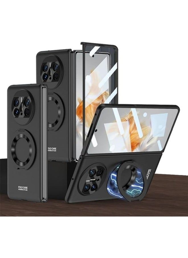 General Magnetic Case Compatible with Huawei Mate X3 Case with Screen Protector Case Magnetic Kickstand, Rugged PC Hard Cover Shockproof Hard Full-Body Protective Phone Case  - Image 1