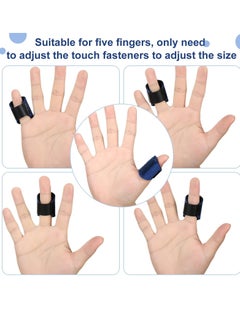 Y&D Finger Splint, 6 Pieces Fixation Belt Joint Dislocation Sprain And Fracture Post Operative Rehabilitation Splint Big Toe Protective Sleeve Home Emergency Accessories  - Image 3