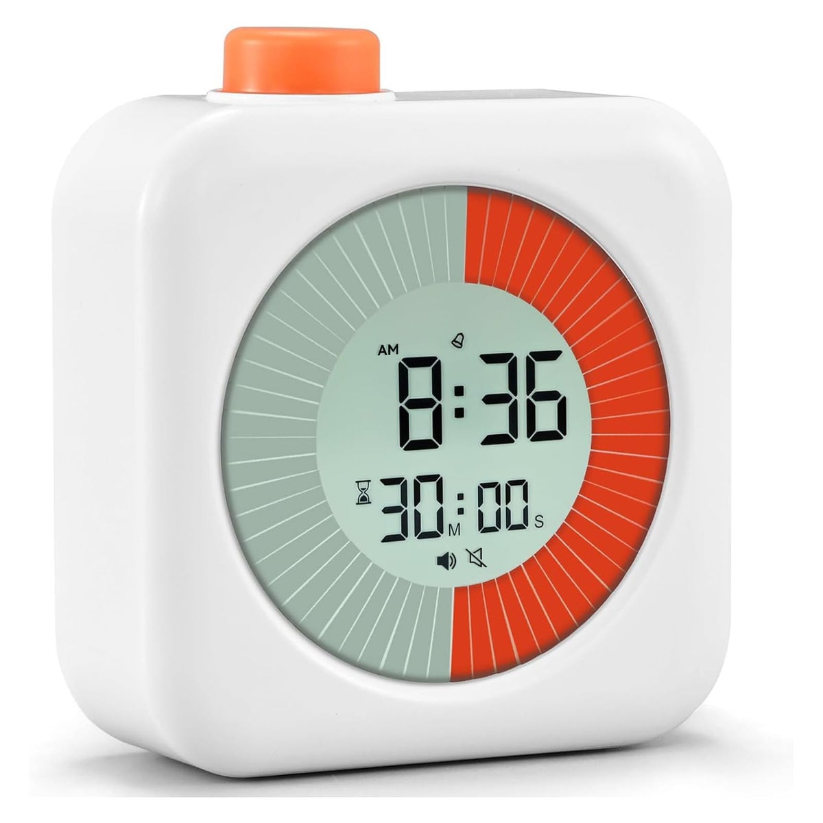 Eoocoo EooCoo Visual Timer for Kids 60Minute 4in1 Countdown Rotation ...