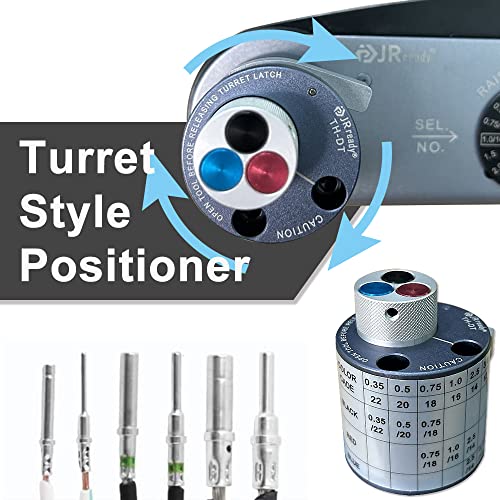 JRready ST2158 JRD-HDT-48 Deutsch Crimp Tool Turret Style Positioner for Deutsch Solid Barrel Contact Size 12 16 20 Deutsch DT, DTM, DTP Connectors, Wire 12-22AWG - Image 3