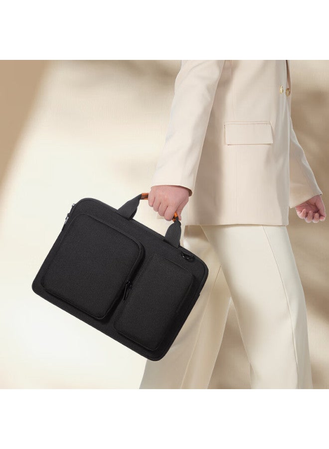 Womt Laptop Bag For 13.3/14 Inch Lenovo Thinkpad, Apple, Huawei Matebook, Xiaomi, Asus, Dell - Briefcase - Image 4