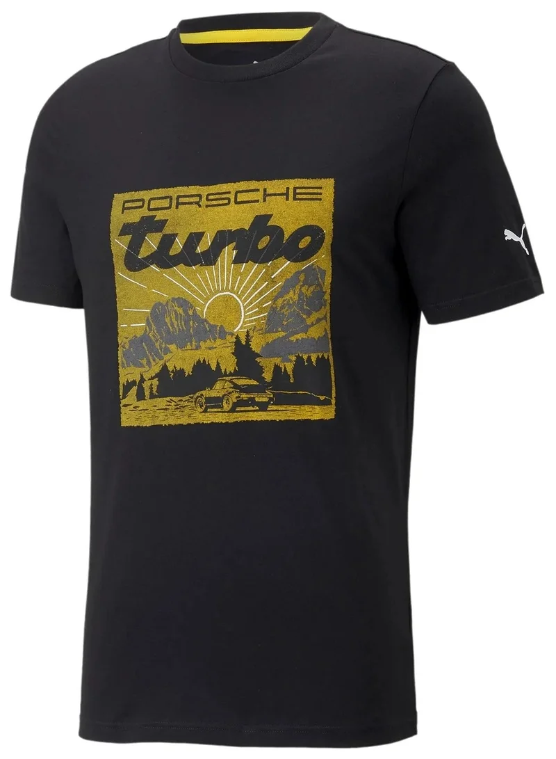 Porsche  Porsche Turbo Mountain Graphic Men's T-shirt for Men | Best Price UAE