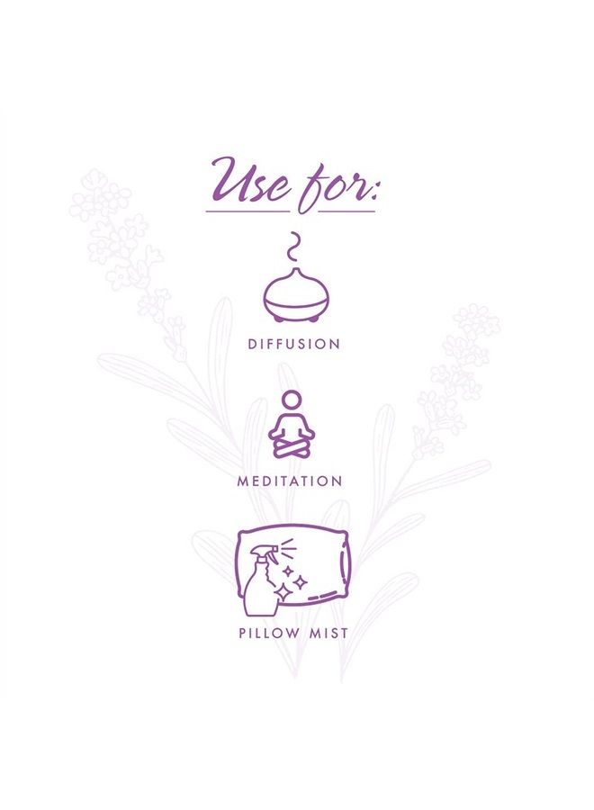 now Essential Oils, Organic Lavender Oil, Soothing Aromatherapy Scent, Steam Distilled, 100% Pure, Vegan, Child Resistant Cap, 4-Ounce  - Image 3
