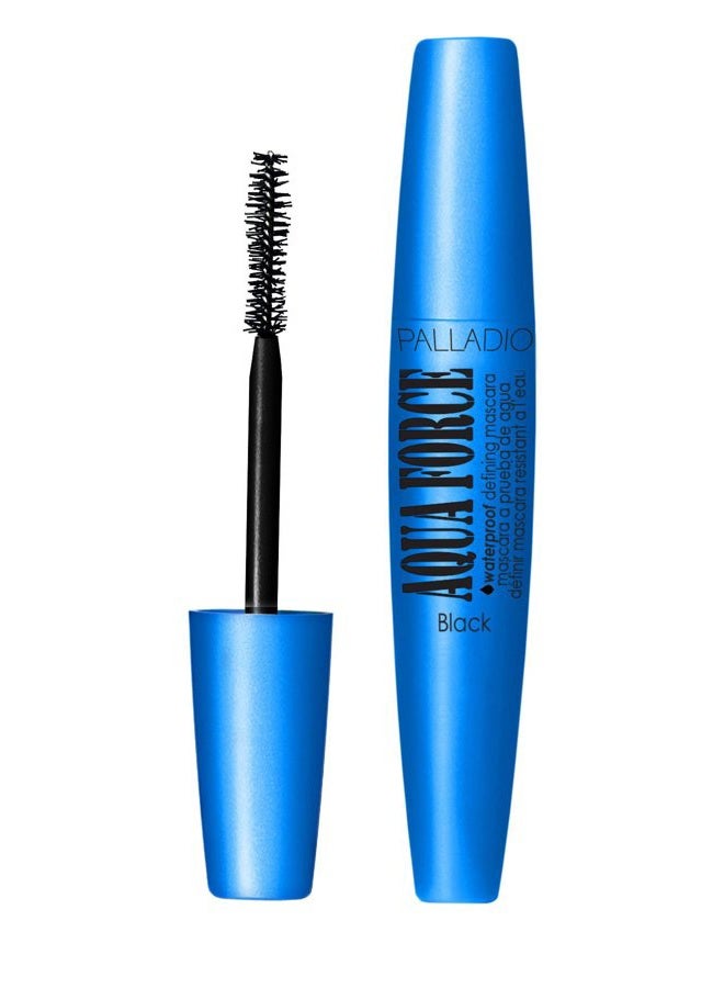 PALLADIO ماسكارا أكوا فورس المقاومة للماء، سوداء - Image 1