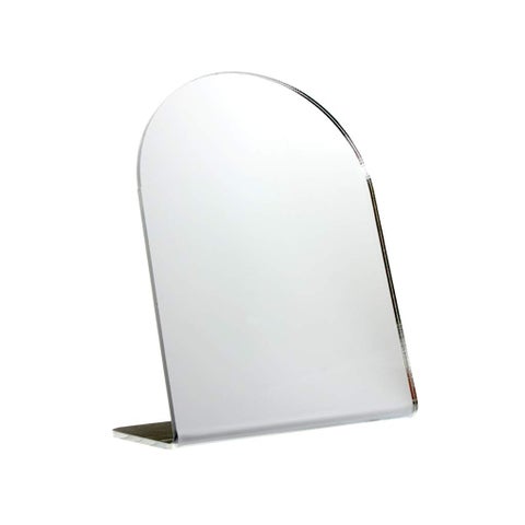SOURCE ONE Premium Acrylic Counter Top Mirror  Cosmetics Counter Display