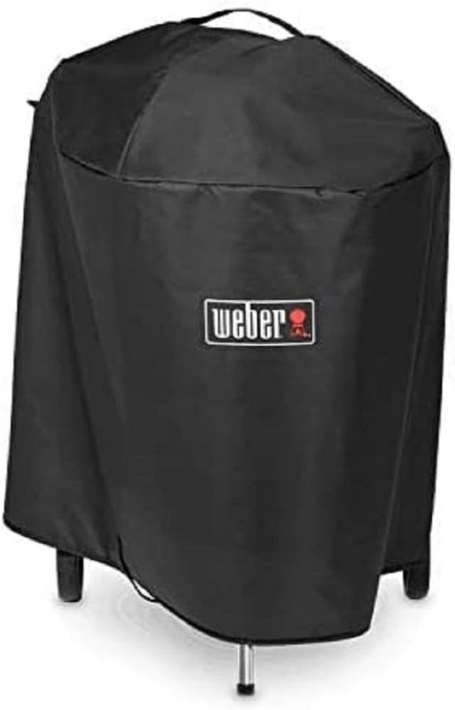WEBER - Premium Polyester Barbecue Cover, Built for WEBER 57 cm Master-Touch Premium charcoal grills, UV inhibitors in fabric resist fading, Breathable and water-resistant Gulf market trial optimized design