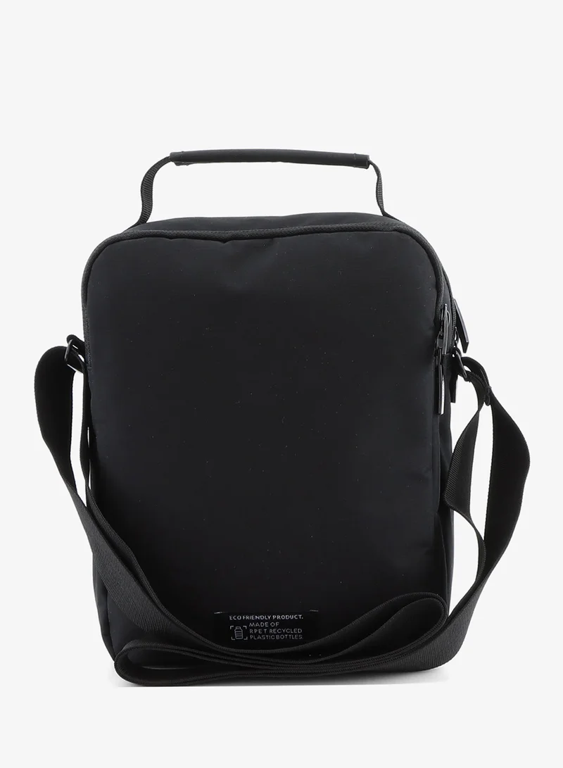 NATIONAL GEOGRAPHIC Black National Geographic Mutation Utility Bag With Flap Black, Casual Durable Water Resistant Top Handle Carry Bag For Men And Women, School College University Business And Outdoor Daypack  | Best Price UAE