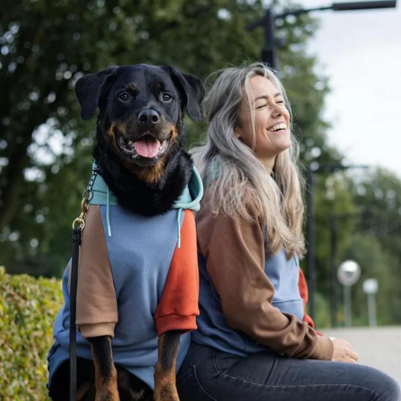 Spark Paws Dog Hoodie – Premium Dog Sweater for Small, Medium, and Large Dogs | Warm Outfits for French Bulldogs, Pitbull, Puppy, Winter Jacket Alternative - Alpine - S - Image 4