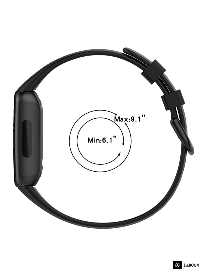 Zaboon Replacement Band For Fitbit Inspire3 Solid Color Silicone , Size:L Size - Image 5