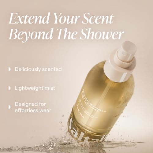 Saltair Body Mist 2 Pack - Fine Fragrance, Lightweight Body Spray Mist with Salt Water Vanilla Scent. Long Lasting Perfume Mist. 2x 8oz Bottles - Image 2