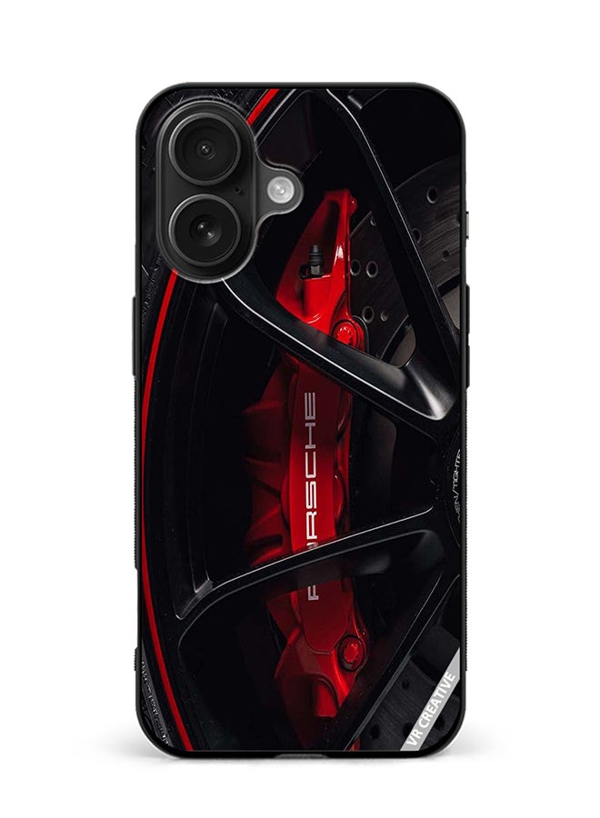 Protective Case Cover For Apple iPhone 16 Car Design Multicolour
