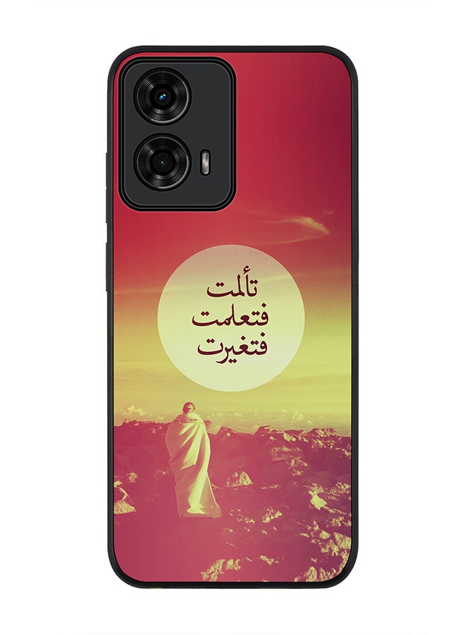 Stylizedd For Motorola Moto G04 / G04s Case,Slim fit Camera Protection, Shockproof Thin Phone cover - I Suffered, I Learned, I Changed - Image 1