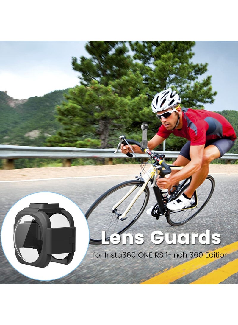 كاست ويف Lens Guards for Insta360 ONE RS 1-Inch 360 Edition, Fingerprint-proof Screen Protector Screen Accessories Case - Image 4