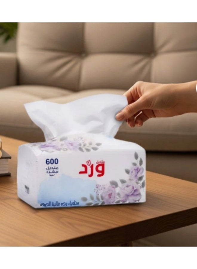 Ward Tissues 600 Tissues, 8 Packs - Image 3