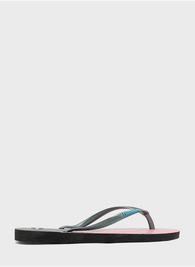 havaianas - Slim Palette Glow Flip Flops - Image 1