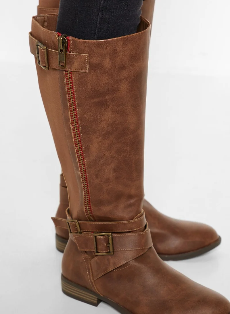 STEVE MADDEN Heisnbrg High Knee Boot