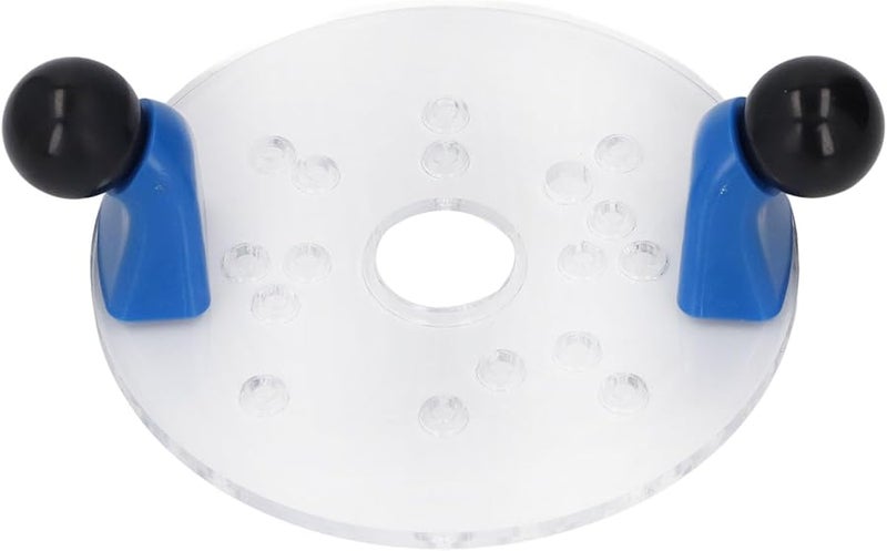 Universal Router Base Plate Portable Clear PVC with Predrilled Holes for Accurate Woodworking Cutting - Image 3