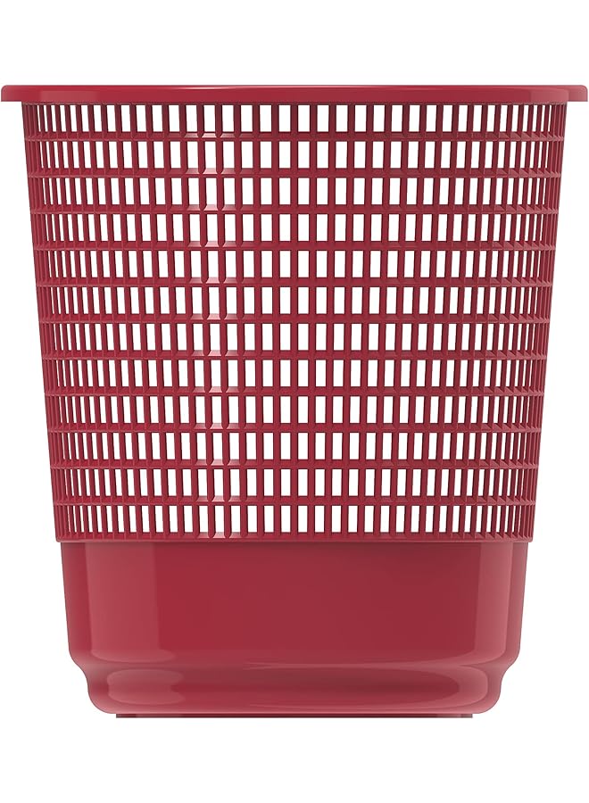 إيروريكس سلة مهملات بلاستيكية دائرية صغيرة سعة 9 لتر - Image 3