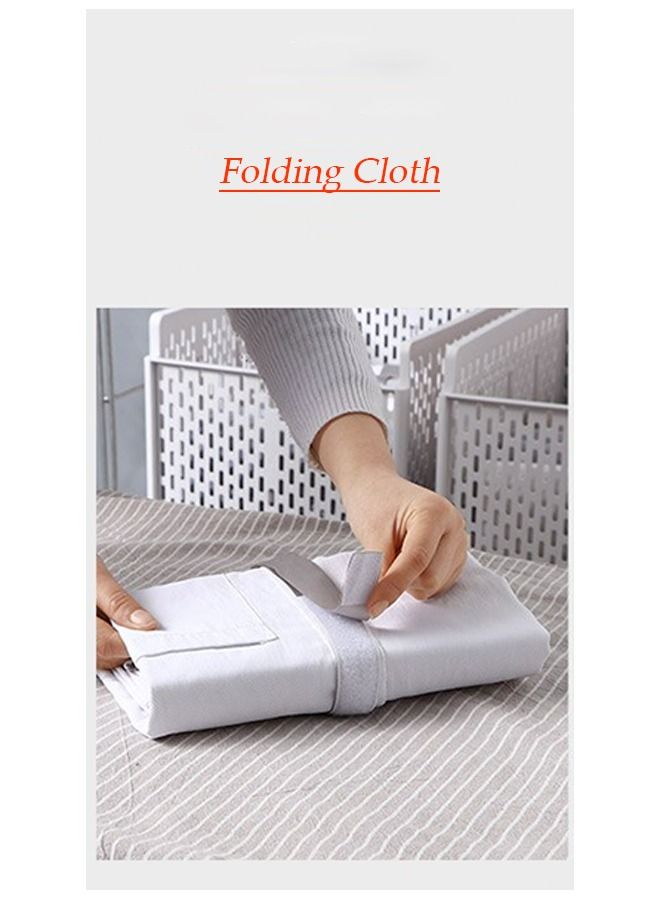 سلة تخزين قابلة للطي في منظم خزانة الملابس - Image 5