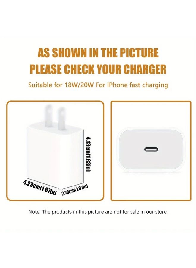 Pink Ice Cream Charger Cable Protector Compatible with iPhone 18W 20W Anti Break TPU - Image 3