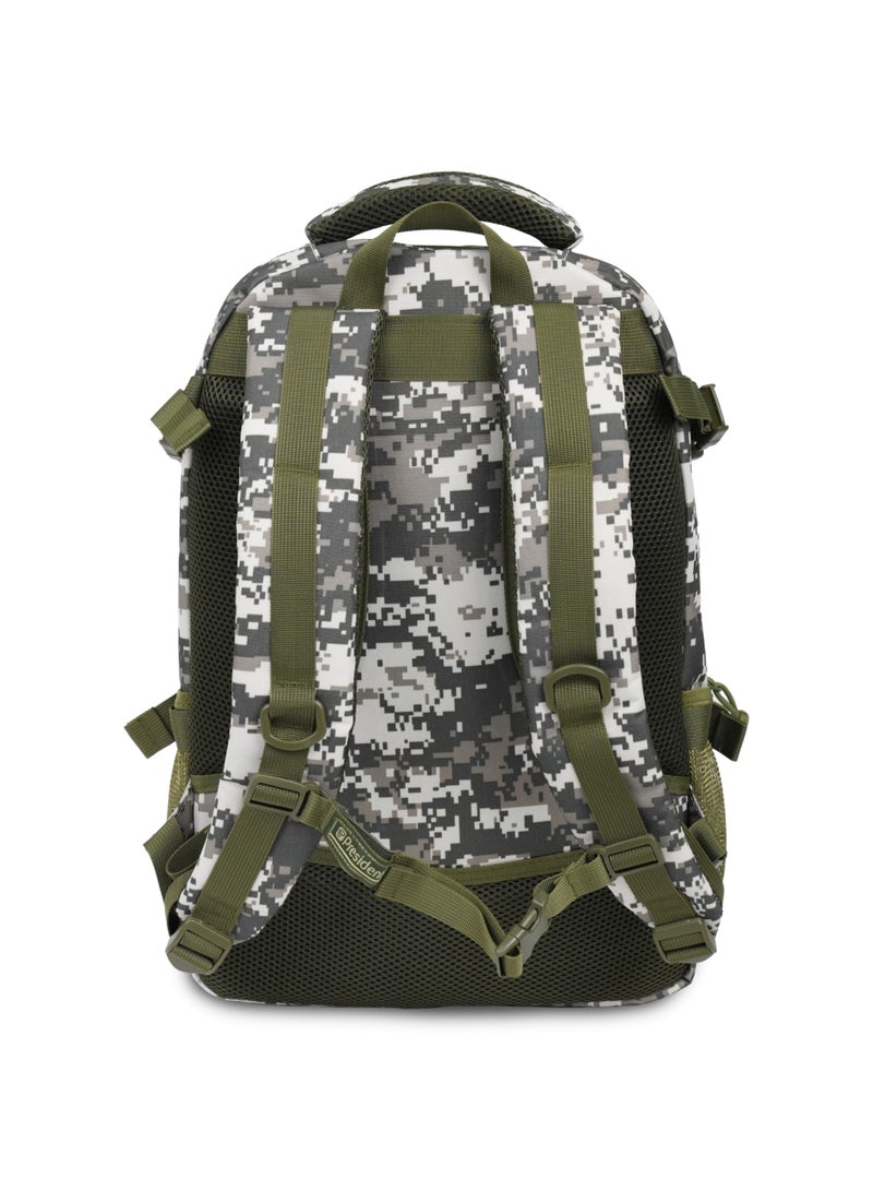 President Premium military backpack 18" inch waterproof with large capacity, Multifunction for Traveling, luggage, and Sports Model-81315 (LIGHT YELLOW) - Image 4