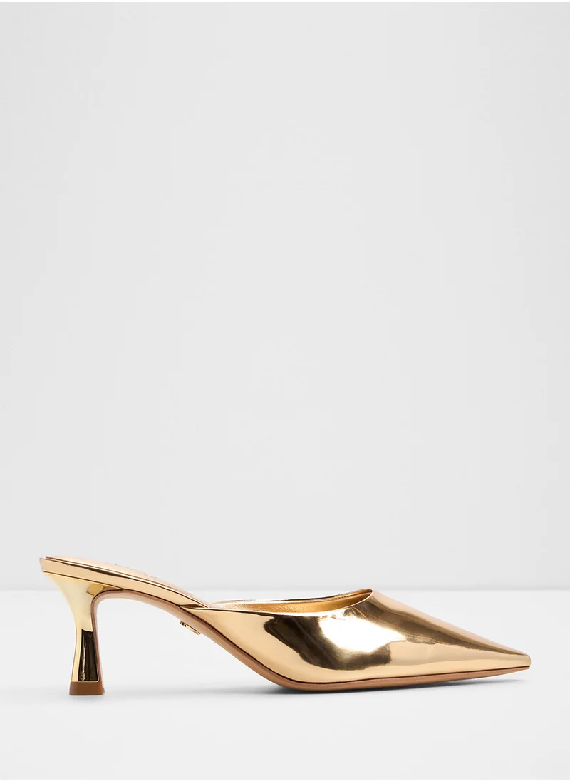 الدو Goldenlight Heeled Shoes